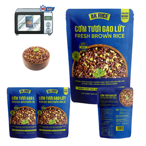 Riz brun frais, repas pratique prêt à manger, sans conservateurs, nourriture instantanée, directement de l'usine, meilleur prix - Product Image 2