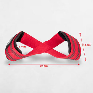 Correas de Levantamiento de Pesas de Nailon con Acolchado de Neopreno, Equipo de Seguridad para Ejercicios, para Aumentar la Capacidad de Levantamiento de Pesas - Product Image 3