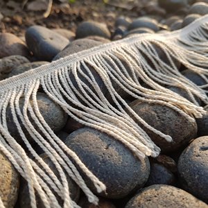 Thin Rope <b>Tassel</b> Fringe Decorative Trim Woven Edge for Garment <b>Curtain</b> Home Textile Bags - Product Image 2