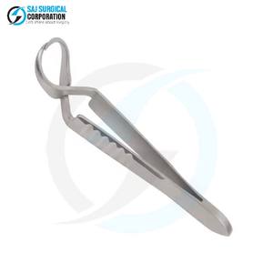 Clip para toallas Jones, reutilizable, de acero inoxidable, instrumento médico para drenaje quirúrgico y uso clínico - Product Image 1