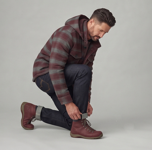 Men's Plaid Fleece Hooded Shirt <b>Jacket</b> With Zipper Closure And Chest Pockets Winter <b>Flannel</b> <b>Jackets</b> Men Winter Style Plaid Shirt - Product Image 3