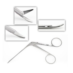 OFERTA ESPECIAL: Pinzas de oreja microaligátor MEAL MED GERMAN, tijeras Bellucci de acero inoxidable reutilizables, aprobadas por CE ISO - Product Image 2