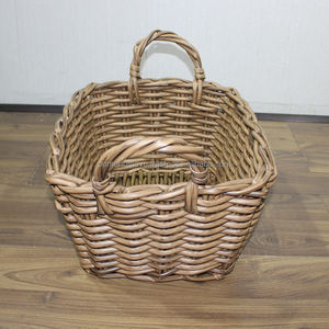 Artex Dong Thap Factory Plastic <b>Woven</b> <b>Baskets</b> with Lids for Clothes Laundry and Home Organization Solutions - Product Image 5