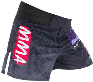 Short MMA conçu sur mesure pour hommes Vêtements d'arts martiaux sublimés pour le combat BJJ Boxe Grappling-Short de grappling de haute qualité - Product Image 2
