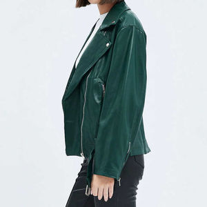 Chaquetas de Cuero para Mujer de Pakistán, Alta Calidad, Moda Femenina, Chaquetas de Cuero de Piel de Oveja Original, Talla Personalizada - Product Image 6