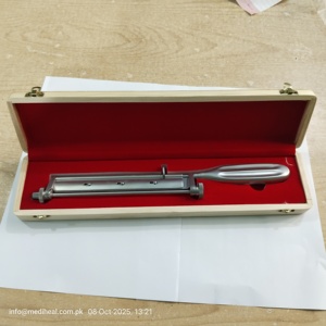 Couteau manuel de greffe de peau en acier inoxydable chirurgical certifié ISO13485, modèle Humby, avec poignée de greffe de peau Watson Braithwaite - Product Image 4