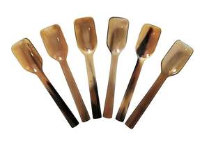 Cuchara Artesanal de Cuerno con Acabado Espejo, Ecológica, de Mango Largo para Uso Doméstico y en Restaurantes, Precio al por Mayor, India - Product Image 6