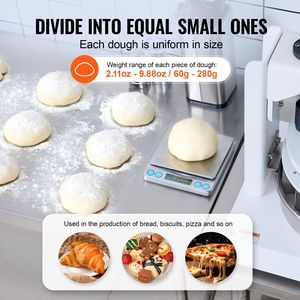 Divisor de masa manual para panadería, cortador de pan manual, separador de masa, 18 Uds. - Product Image 3