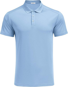 Nouveauté : Polo homme manches courtes de qualité supérieure, prix de gros usine, 100% polyester. - Product Image 1