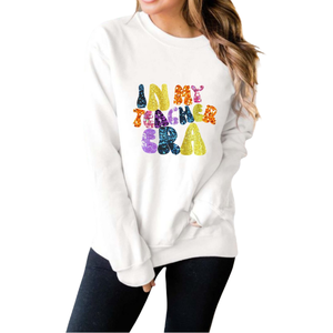 Sudadera Personalizable para Mujer, Regreso a Clases, 100% Algodón, Bordado con Cuentas, Diseño Personalizado, Logotipo Frontal, Transpirable, Venta al Por Mayor - Product Image 4