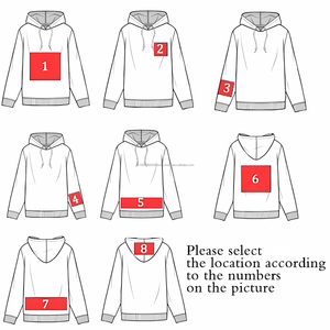 Sweats à capuche personnalisés pour hommes, 100% polyester, poids lourd, qualité de luxe, impression en relief, sweats à capuche surdimensionnés de style streetwear pour hommes - Product Image 3