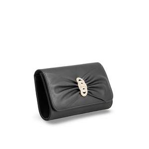 <b>Black</b> Formal P24218 <b>Evening</b> <b>Bag</b> Clutch - Product Image 2
