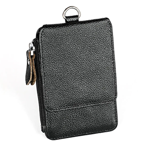 Factory Own Manufacturer Id <b>Badge</b> Holder With Neck Lanyard Working Id Holder Ridge Custom Minimalist Wallet - Product Image 5