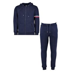 Custom Sportswear Survêtement à fermeture éclair pour homme à manches longues - Product Image 3