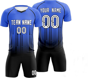 เสื้อทีมกีฬาแห้งเร็วและกางเกงขาสั้น - Product Image 3