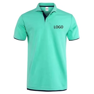 เสื้อโปโลชาย ผ้าฝ้าย ลำลอง แขนสั้น รับทำโลโก้ ผู้ผลิตเสื้อโปโล ขายส่งจำนวนมาก - Product Image 1