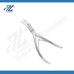 Leksell Rongeur à action composée 250 mm en acier inoxydable de haute qualité, instrument chirurgical orthopédique, fabricant Pakistan - Product Image 2