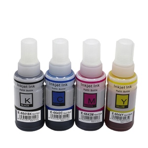 Tinta de Recarga Tatrix T664 T6641 100ml, Tinta de Recarga Compatible a Base de Agua en Botella, Tinta de Inyección de Tinta a Granel <span class=keywords><strong>664</strong></span> T664 T6641 T6644 para Epson L200 - Product Image 1