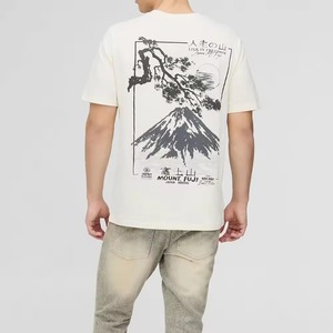 Camiseta oversize para hombre, corte holgado, hombros caídos, tela de algodón, estilo streetwear, informal. - Product Image 2