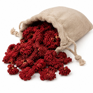 High quality pomegranate dry crafts natural decor projects and herbal preparations Packing Oem <b>flowers</b> perfect for floral - Product Image 3