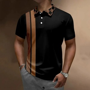 Nouveaux modèles de polos pour hommes, polos sublimés, t-shirts professionnels de haute qualité, respirants, nouveau style de polo sublimé pour hommes - Product Image 4