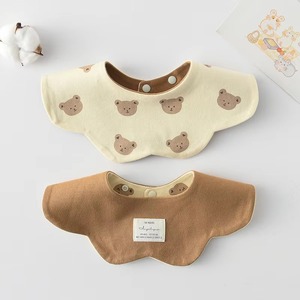 Babero Reversible a Cuadros Rosa, de Algodón Suave, para la Alimentación de Bebés, Ropa Infantil - Product Image 6
