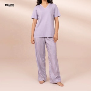 T-shirts respirants en toile de coton lavée unie pour femmes grandes tailles, manches courtes, style sportif, écologiques, séchage rapide, ensemble 2 pièces - Product Image 1