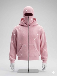 Oferta Caliente: Novedad - Sudadera con Capucha de Forro Polar Bordada con Media Cremallera para Hombre, Estilo Único, Transpirable, con Logotipo Personalizado - Product Image 4