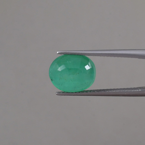 Émeraude Naturelle Certifiée par un Certificat Extérieur, Vente en Gros, Pierre Précieuse Verte Lumineuse de Qualité Supérieure, Coupe Ovale 5,09 Carats (11,5x8,5mm, 6,5mm) - Product Image 3