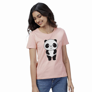 Camiseta Casual de Algodón Premium para Mujer, Manga Corta, Logotipo Personalizado de Moda, Proveedor Mayorista, Ropa de Alta Calidad - Product Image 3