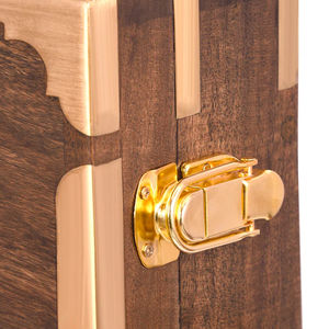 Estuche para Mandil de Maestro Masón, Logia Azul, Negro, Imitación Cuero, Mm Wm Provincial, Maletín para Mandil Masónico de Alta Calidad, Hecho a Medida - Product Image 5