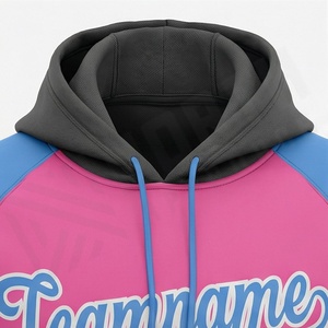 Sudaderas con Capucha y Cremallera OEM, 100% Algodón, Diseño de Cremallera Completa, Patrón Impreso, para Estudiantes, Atletas, Personal Corporativo, Logotipo Personalizado, Color Personalizado - Product Image 4