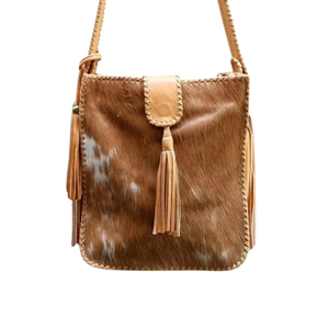 Ladies Cow Hair <b>Genuine</b> <b>Leather</b> <b>Handbags</b> with New Style Wholesale Price for Autumn Winter Summer Season Portable Stylish - Product Image 1