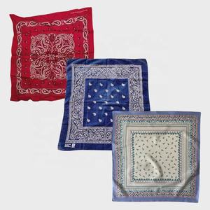 Pañuelos con Estampado Floral, Pañuelo Suave de Algodón para la Cabeza, Estilo Boho para Festivales, para Mujeres y Hombres - Product Image 1