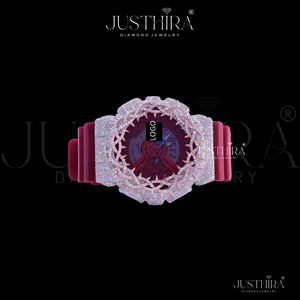 High Quality Moissanite Diamond <b>Watch</b> Fully <b>Iced</b> <b>Out</b> Luxury Jewelry Style Wristwatch Available At Export Quality And Price - Product Image 4