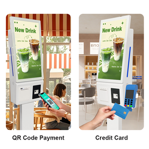 Kioscos de Autoservicio con Pantalla Táctil de 21.5 Pulgadas, Señalización Digital Capacitiva Interactiva para Tiendas de Comida Rápida - Product Image 4