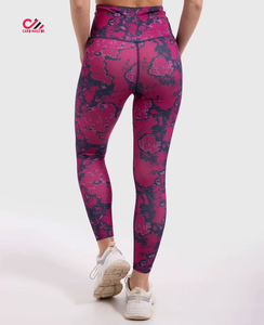 Nouveau design Leggings pour femmes, taille haute, confortables pour la course, 100% coton, nouvelle arrivée, meilleur design, leggings de yoga à taille élastique - Product Image 6