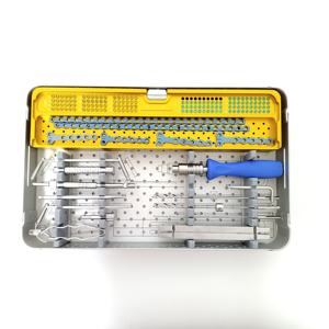 Kit de Instrumentos para Sistema de Placas de Bloqueo Avanzadas ALPS Veterinario de Azicon, Juego de Herramientas de Guía de Taladro para Fijación Ósea en Animales Pequeños - Product Image 3