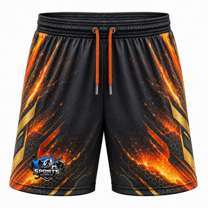 Pantalones Cortos Deportivos Profesionales para Partidos de Fútbol, Transpirables, para Entrenamiento, Servicio de Fabricación OEM - Product Image 1