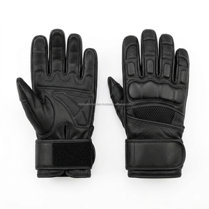Professional Gym Workout Leather <b>Gloves</b> OEM Custom Logo <b>Weight</b> Lifting Padded Wrist Support Fitness <b>Gloves</b> - Product Image 2