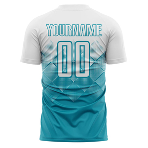 T-shirt de football/soccer vintage oversize pour homme, coupe boxy, en mesh, à séchage rapide, de haute qualité, personnalisé, style streetwear. - Product Image 2