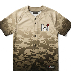 Camiseta de Béisbol Sublimada Personalizada Profesional, Tela que Absorbe la Humedad, Nombre del Equipo y Número Impresos, Uniformes Deportivos - Product Image 1