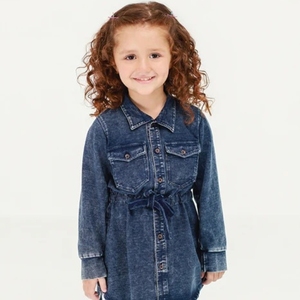 Abrigo vaquero de invierno para mujer, estilo casual urbano, transpirable, 100% algodón, con botones, logotipo personalizado, 360g. - Product Image 5