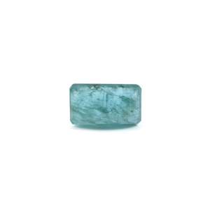 Natural Zambian Emerald 5.25 Carat Loose Gemstone Emerald Cut Green for Fine Jewelry - Product Image 2