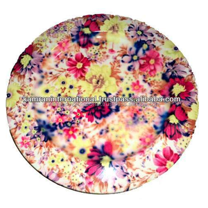 Assiettes de recharge rondes durables en or style design écologique pour mariages fêtes à usage domestique ou hôtels paquet de 100 pièces - Product Image 3