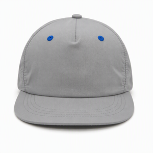 Casquette de baseball ajustée personnalisée à dos fermé, élastique et extensible, avec visière incurvée unie, pour sports d'équipe, protection solaire, vente en gros - Product Image 5