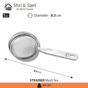 Passoire à thé double maille en acier inoxydable Smart Drinkware - Product Image 2