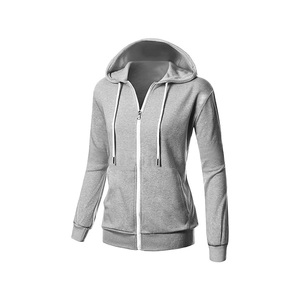 Sweat-shirt décontracté à capuche long, coupe ample, couleur unie, grande taille - Product Image 3