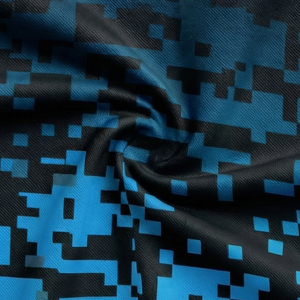 Camiseta de Béisbol Estilo Streetwear, Camuflaje Digital Verde Neón, Ropa Deportiva para Equipos Atléticos, MALUZA INDUSTRIES - Product Image 5