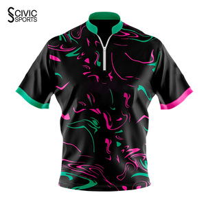 Camiseta Deportiva Unisex de Spandex/Algodón Transpirable, Precio de Fábrica, Jersey de Bádminton de Alta Calidad, Secado Rápido, Elástica, Personalizable - Product Image 1